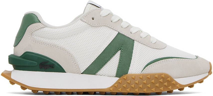 Lacoste Off-White L-Spin Deluxe Sneakers - Picture 5