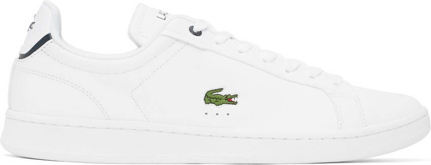 Lacoste White Carnaby Pro Sneakers - Picture 6