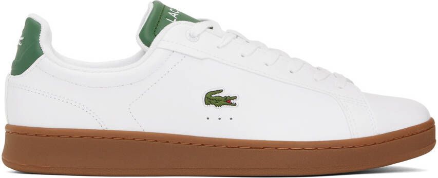 Lacoste White Carnaby Pro Sneakers - Picture 5