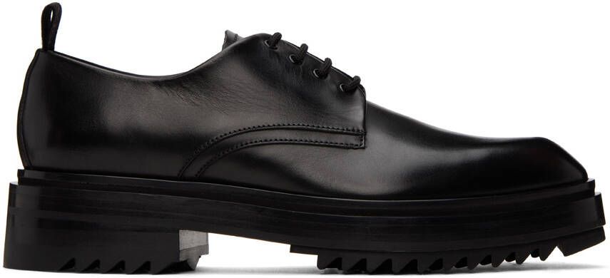 Lanvin Black Alto Derbys