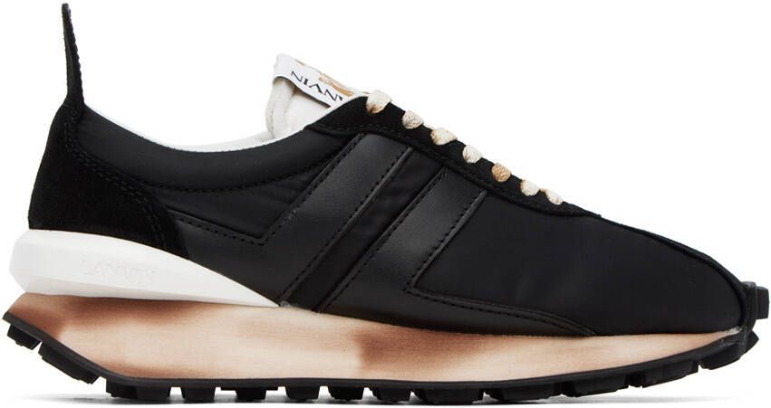 Lanvin Black BUMPR Sneakers - Picture 8