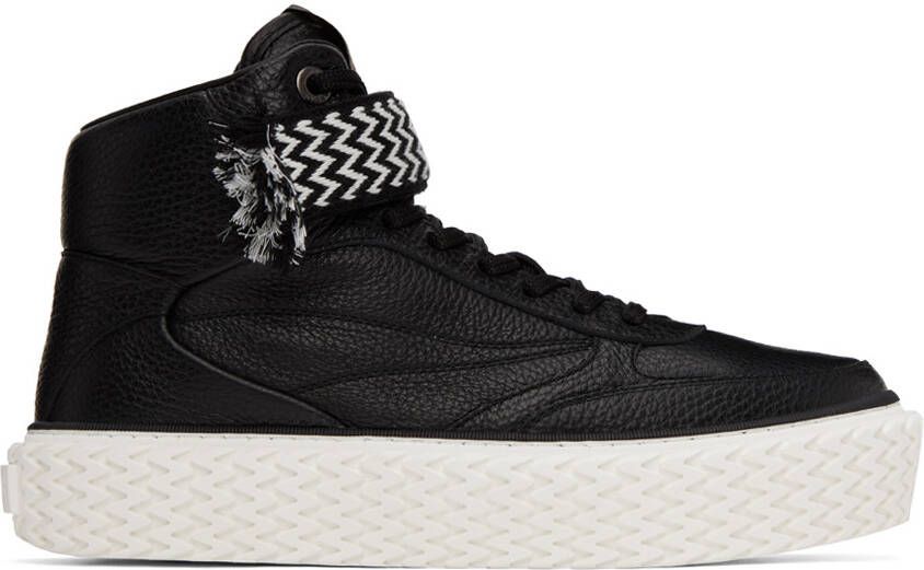 Lanvin Black Curbies Sneakers - Picture 4