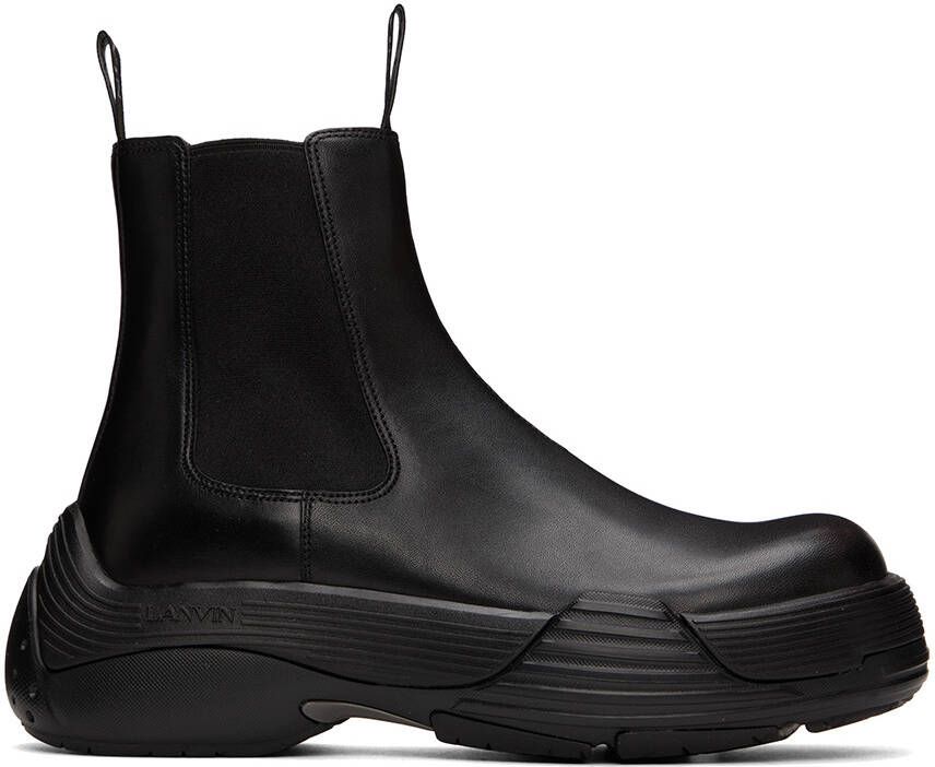 Lanvin Black Flash-X Boots