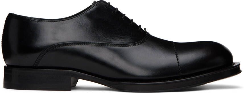 Lanvin Black Medley Oxfords - Picture 4