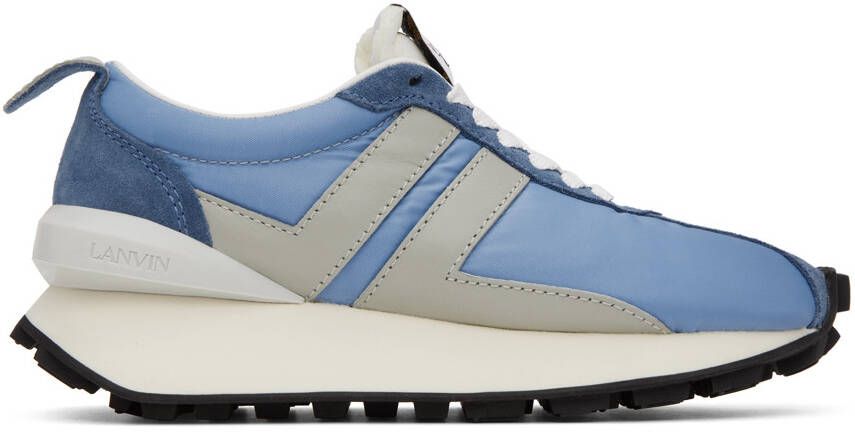 Lanvin Blue Bumpr Sneakers