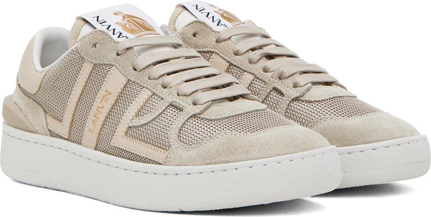 Lanvin Beige Clay Sneakers - Picture 2