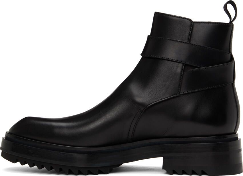 Lanvin Black Alto Boots - Picture 3