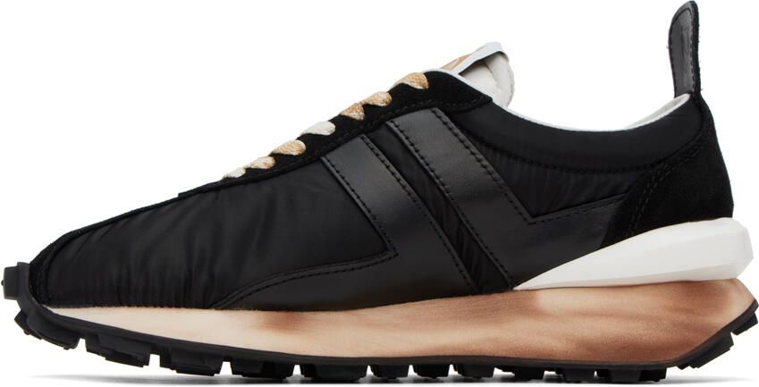 Lanvin Black Bumpr Sneakers - Picture 3