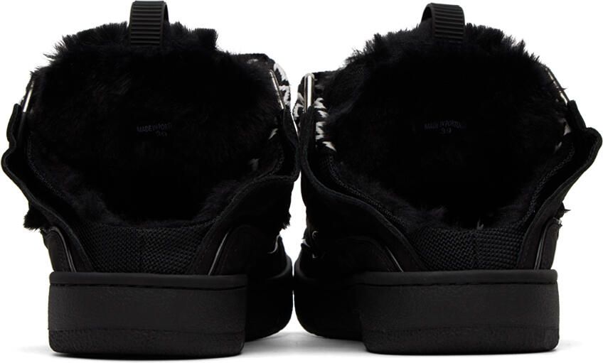 Lanvin Black Curb Slip-On Sneakers - Picture 2