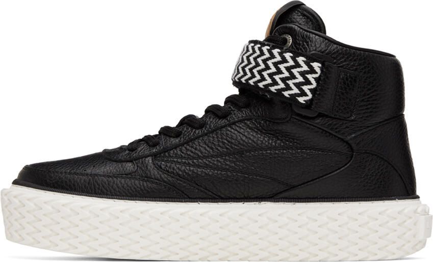 Lanvin Black Curbies Sneakers - Picture 3