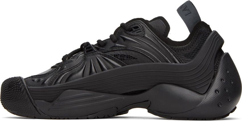 Lanvin Black Flash-X Sneakers - Picture 3