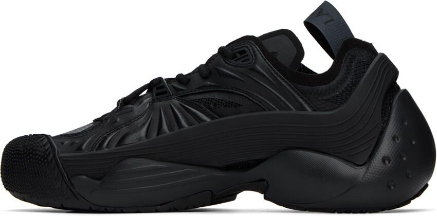 Lanvin Black Flash-X Sneakers - Picture 3