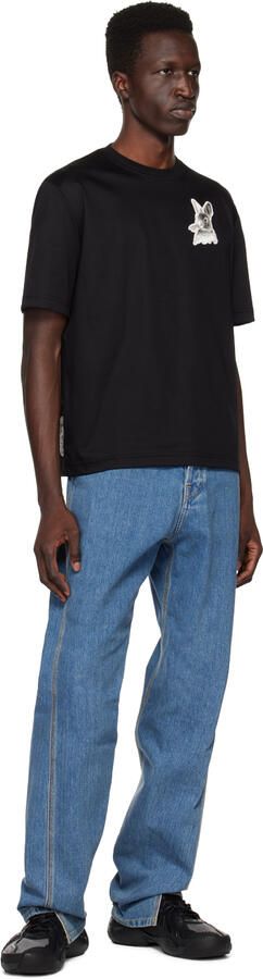 Lanvin Black Flash-X Sneakers - Picture 4