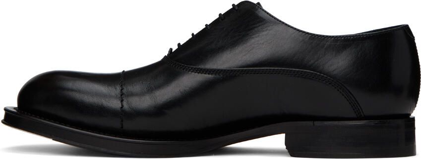 Lanvin Black Medley Oxfords - Picture 3