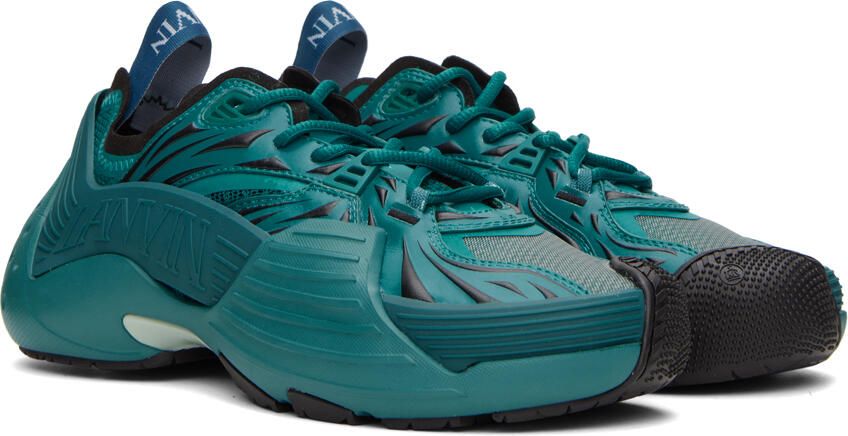 Lanvin Blue Flash-X Sneakers - Picture 2