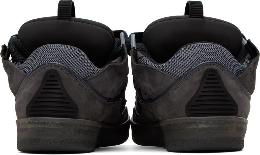 Lanvin Gray Curb Sneakers