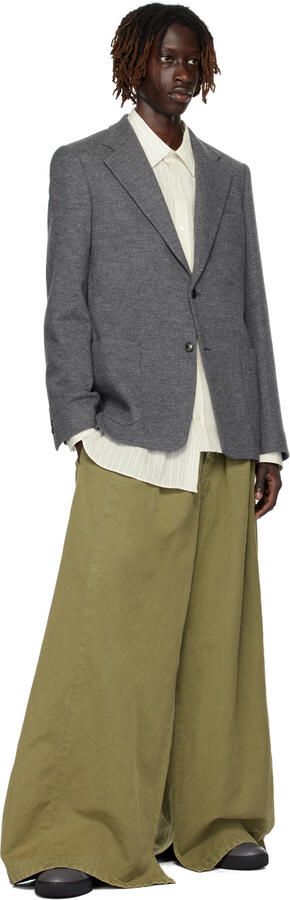 Lanvin Gray DBB1 Sneakers - Picture 4