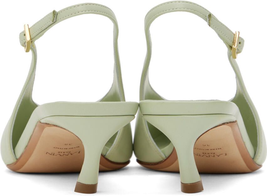 Lanvin Green Swing Heels