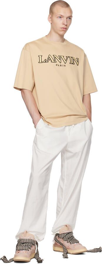 Lanvin Pink Curb Sneakers - Picture 4