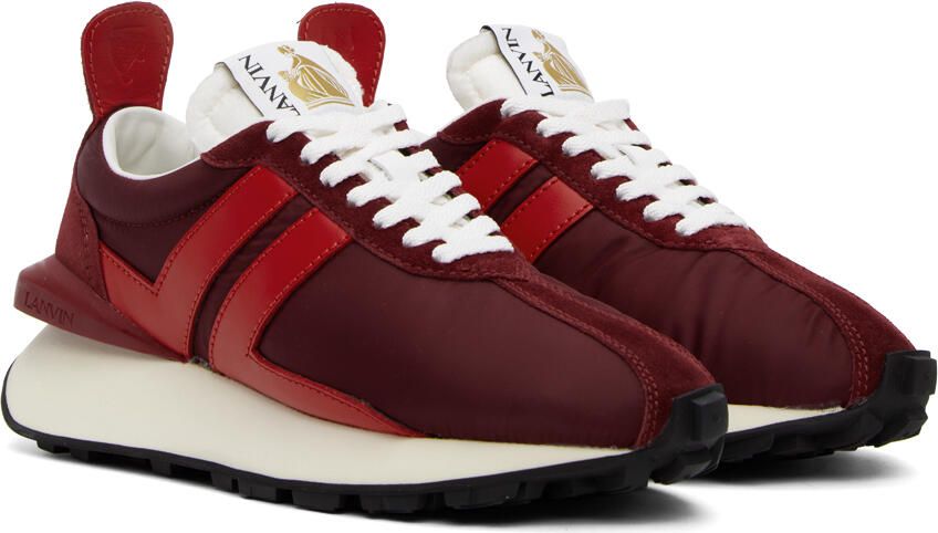 Lanvin Red BUMPR Sneakers - Picture 2