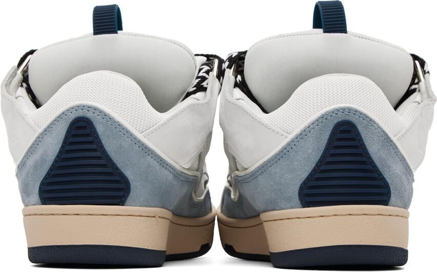 Lanvin SSENSE Exclusive Gray Curb Sneakers - Picture 2