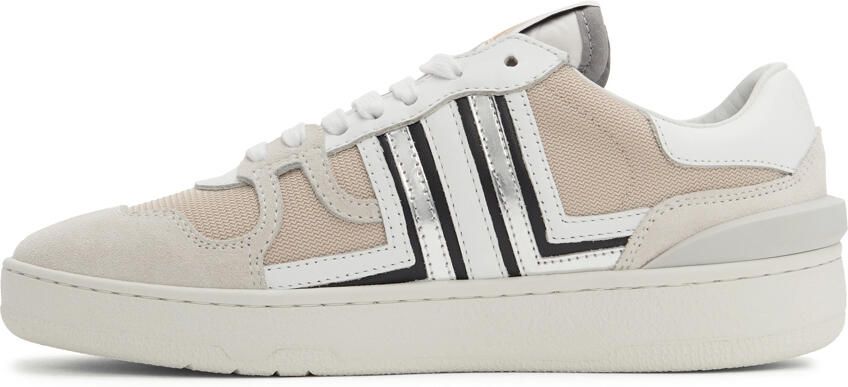 Lanvin Taupe Clay Sneakers - Picture 4