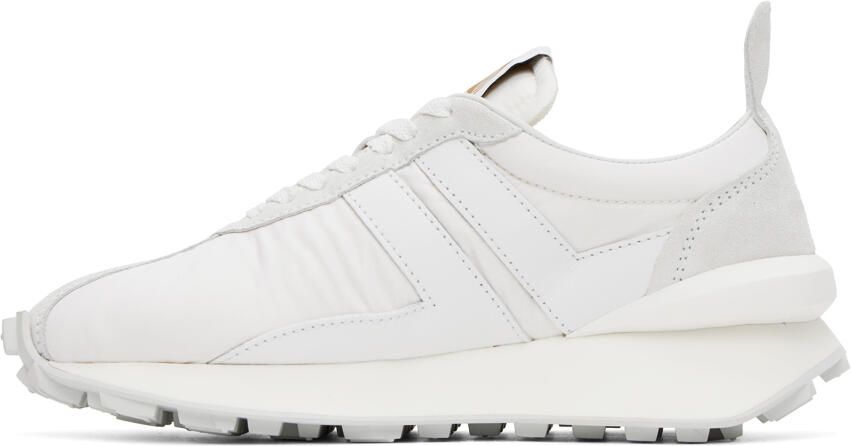 Lanvin White BUMPR Sneakers - Picture 3