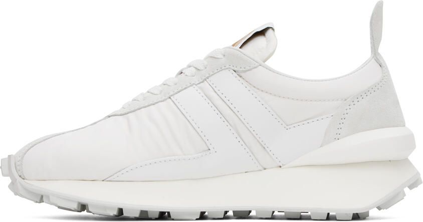 Lanvin White Bumpr Sneakers - Picture 3