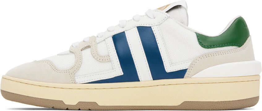 Lanvin White Clay Sneakers - Picture 3