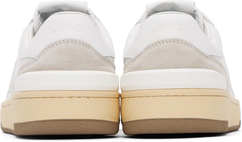 Lanvin White Clay Sneakers - Picture 2