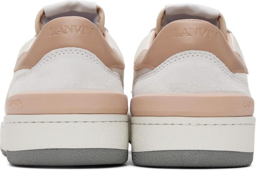 Lanvin White Clay Sneakers
