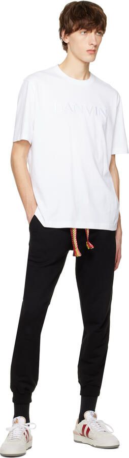 Lanvin White Clay Sneakers - Picture 4