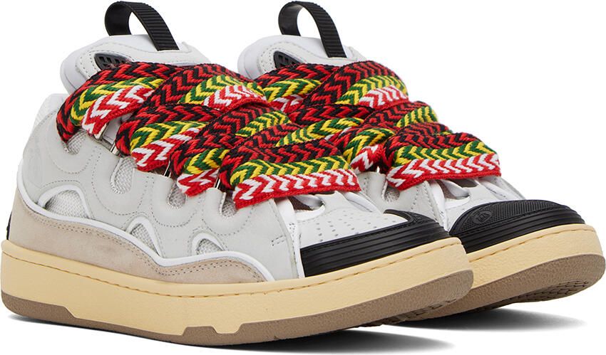 Lanvin Black Curb Sneakers - Picture 9