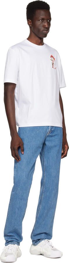 Lanvin White Flash-X Sneakers - Picture 6