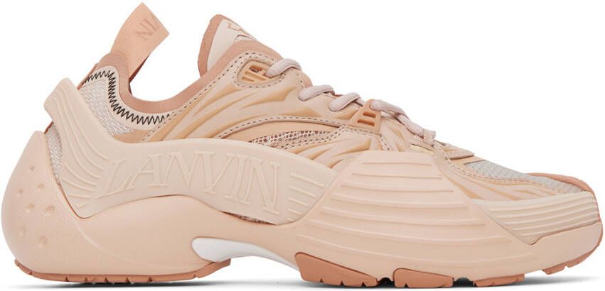 Lanvin Pink Flash-X Sneakers - Picture 4