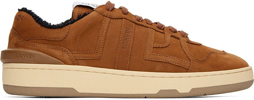 Lanvin Tan Clay Sneakers - Picture 5