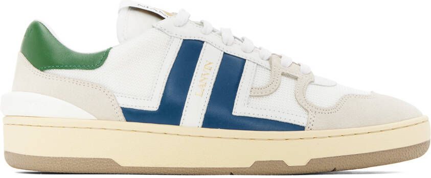 Lanvin White Clay Sneakers - Picture 5