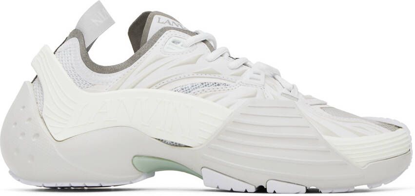 Lanvin White Flash-X Sneakers - Picture 7