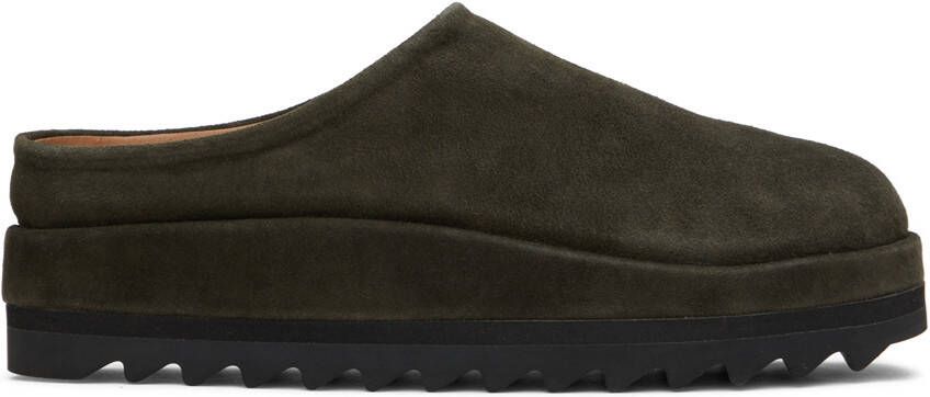 Lauren Manoogian Black Tread Contour Mules - Picture 5