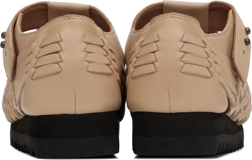 Lauren Manoogian Beige Mesa Sandals