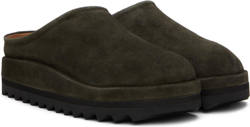 Lauren Manoogian Black Tread Contour Mules - Picture 2