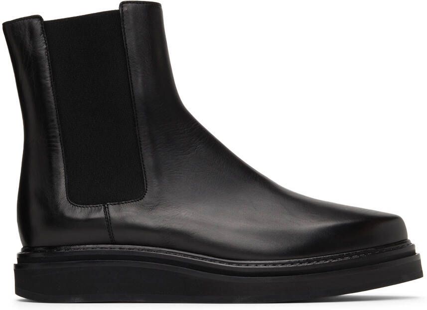 Legres Black New Chelsea Boots - Picture 4