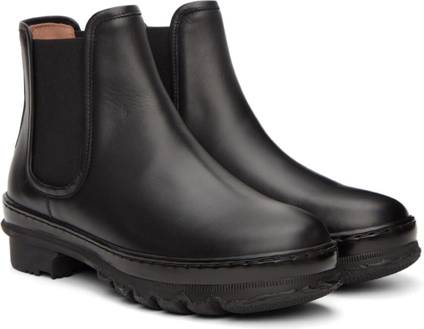 Legres Black Garden Chelsea Boots - Picture 2