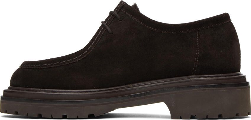 Legres Brown Suede Derbys - Picture 3