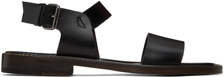 LEMAIRE Black Classic Sandals - Picture 5
