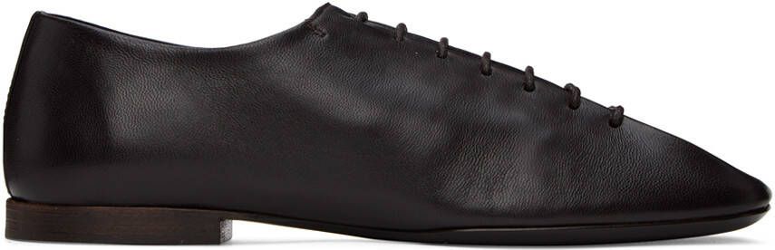 LEMAIRE Black Flat Derbys - Picture 5
