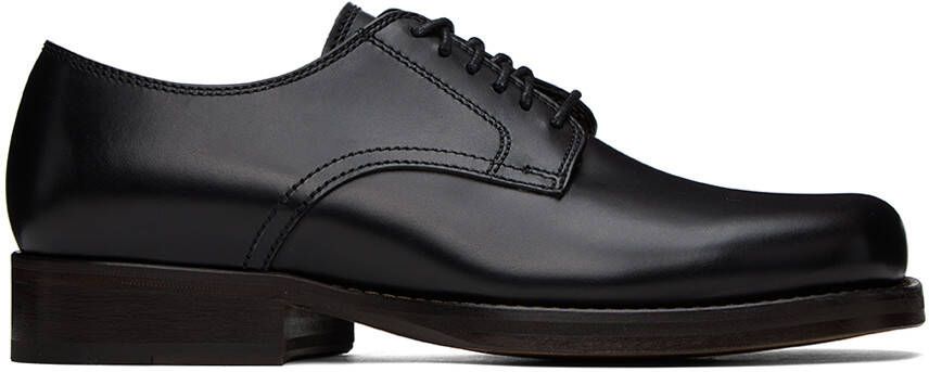 LEMAIRE Black Square Derbys - Picture 5