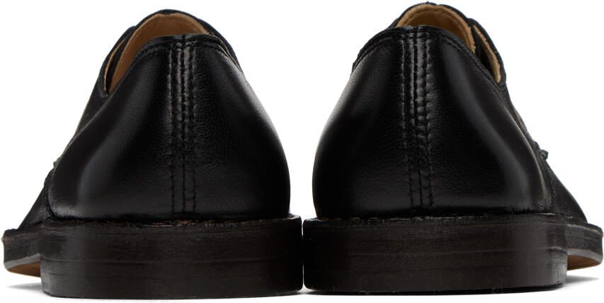 LEMAIRE Black Flat Laced Derbys