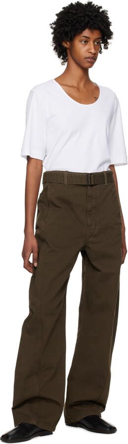 LEMAIRE Black Flat Piped Slippers - Picture 3