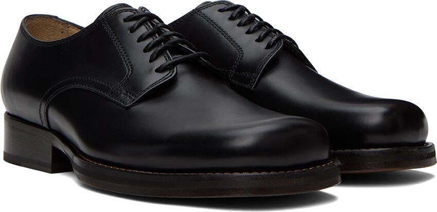 LEMAIRE Black Square Derbys - Picture 2